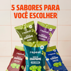 Combo 5 Sabores Snacks de Edamame Proteico