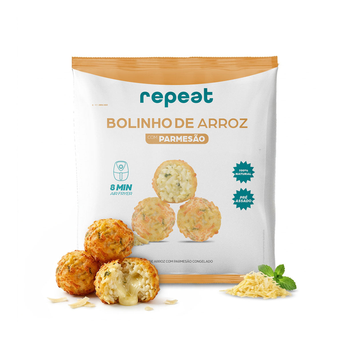 Bolinho de Arroz e Parmesão