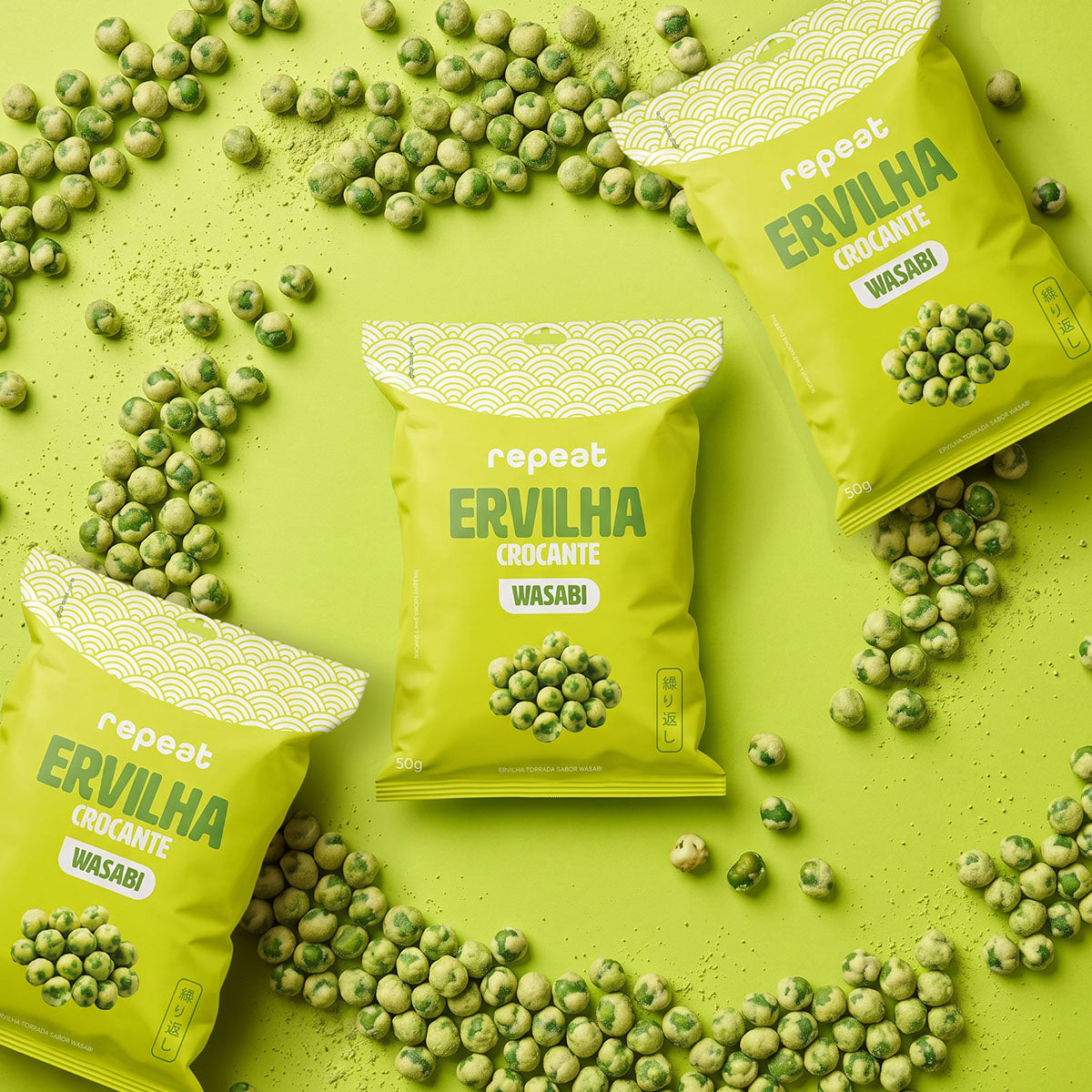 Ervilha Crocante Wasabi