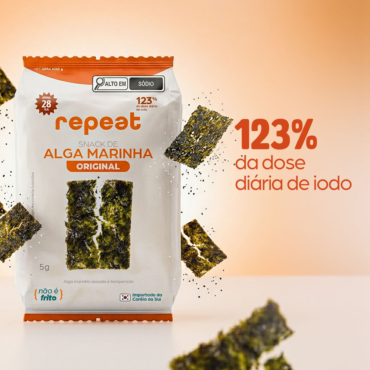 Snack Alga Marinha Tradicional