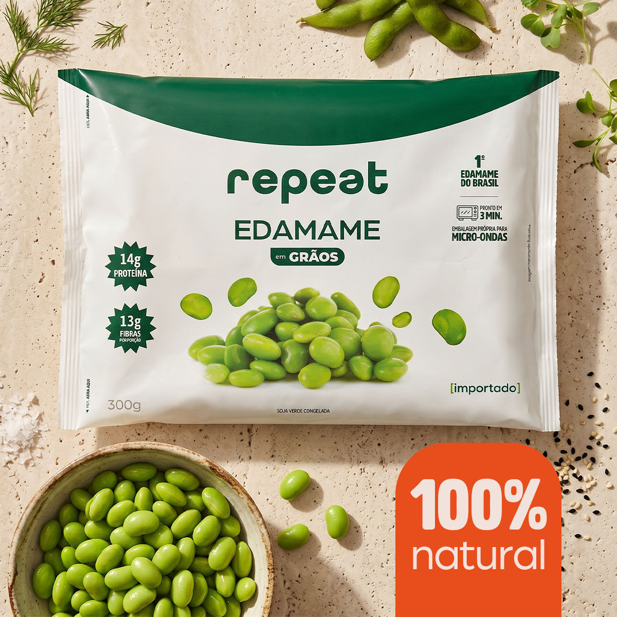 Edamame Grãos