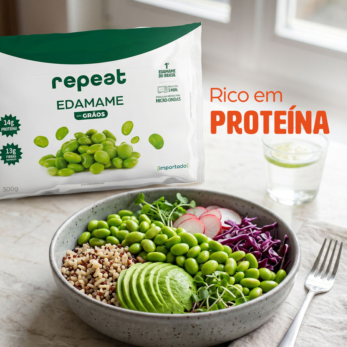 Edamame Grãos