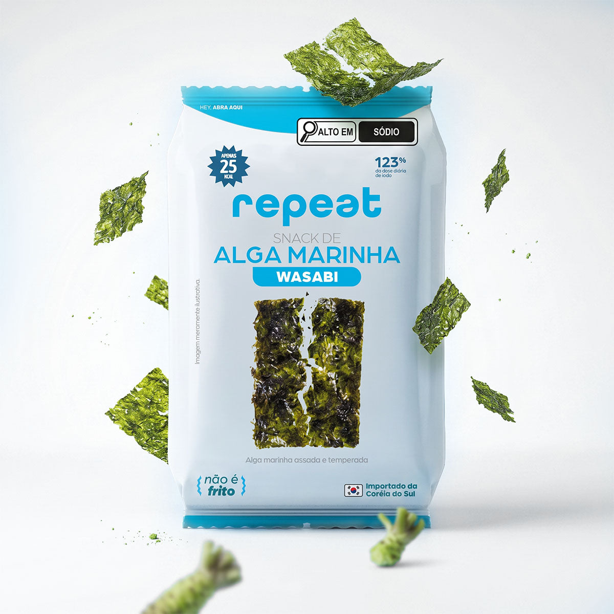Snack Alga Marinha Wasabi