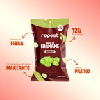 Kit 12 Snacks De Edamame Barbecue