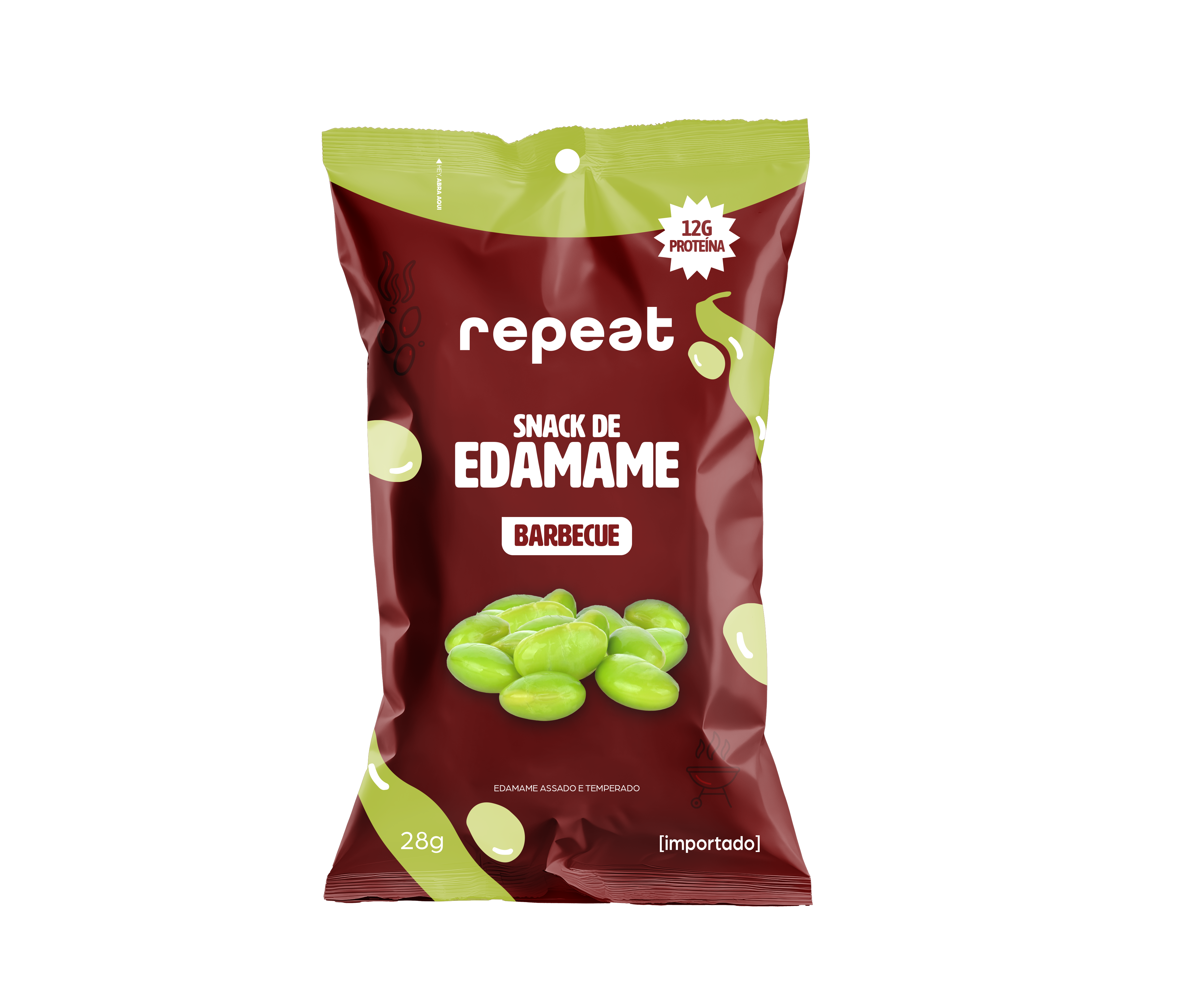 Snack Edamame Barbecue