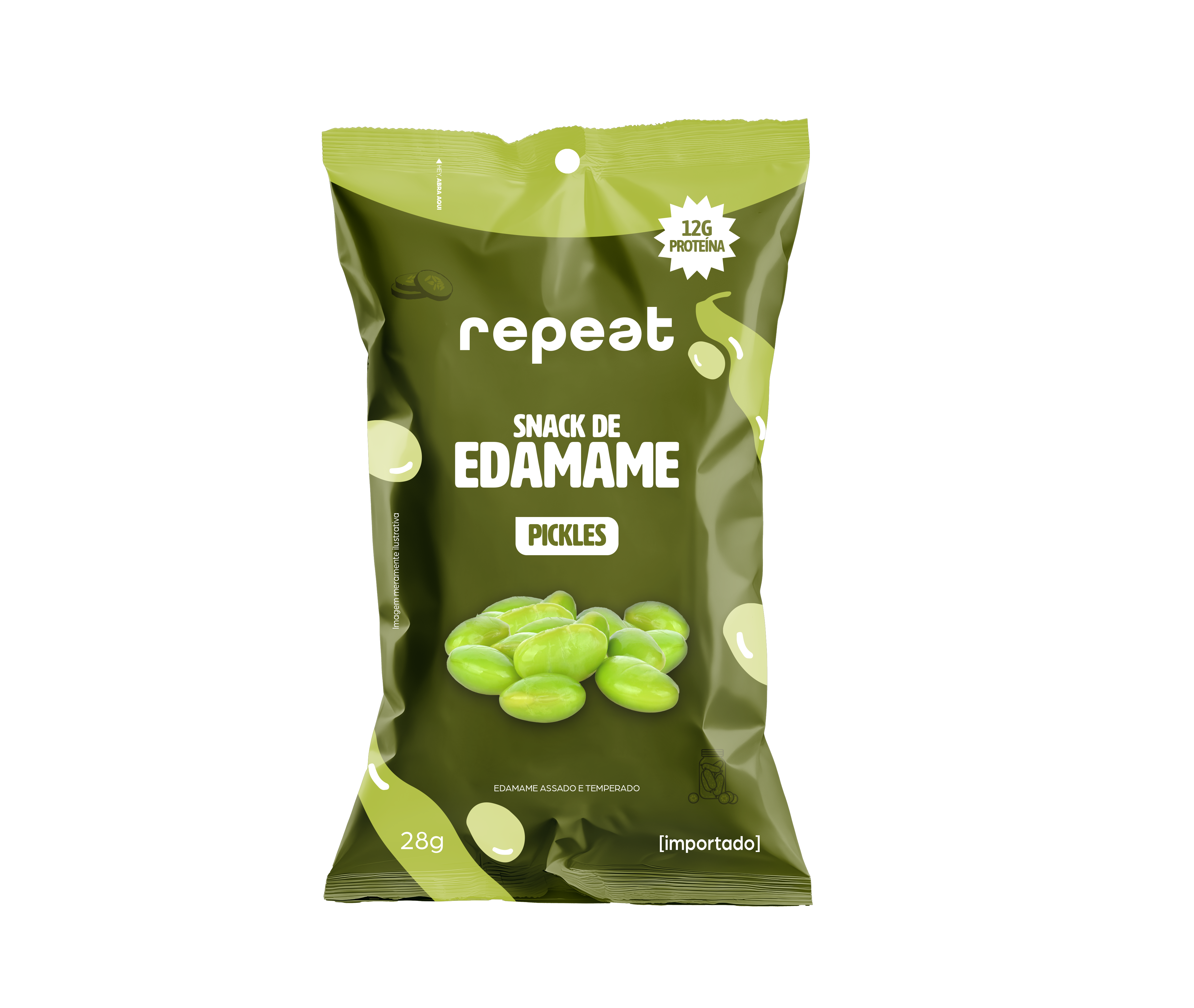 Snack Edamame Pickles