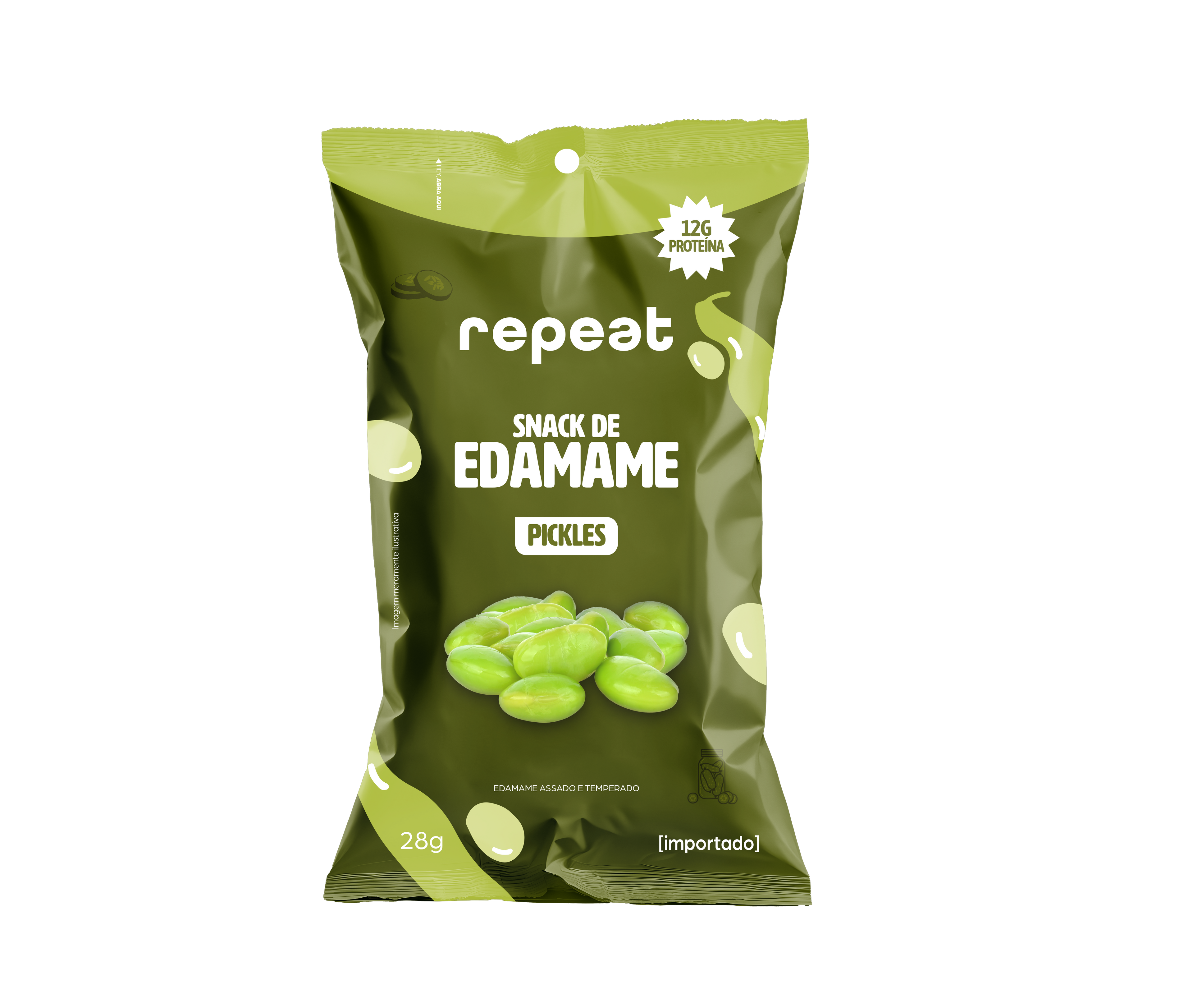 Snack Edamame Pickles