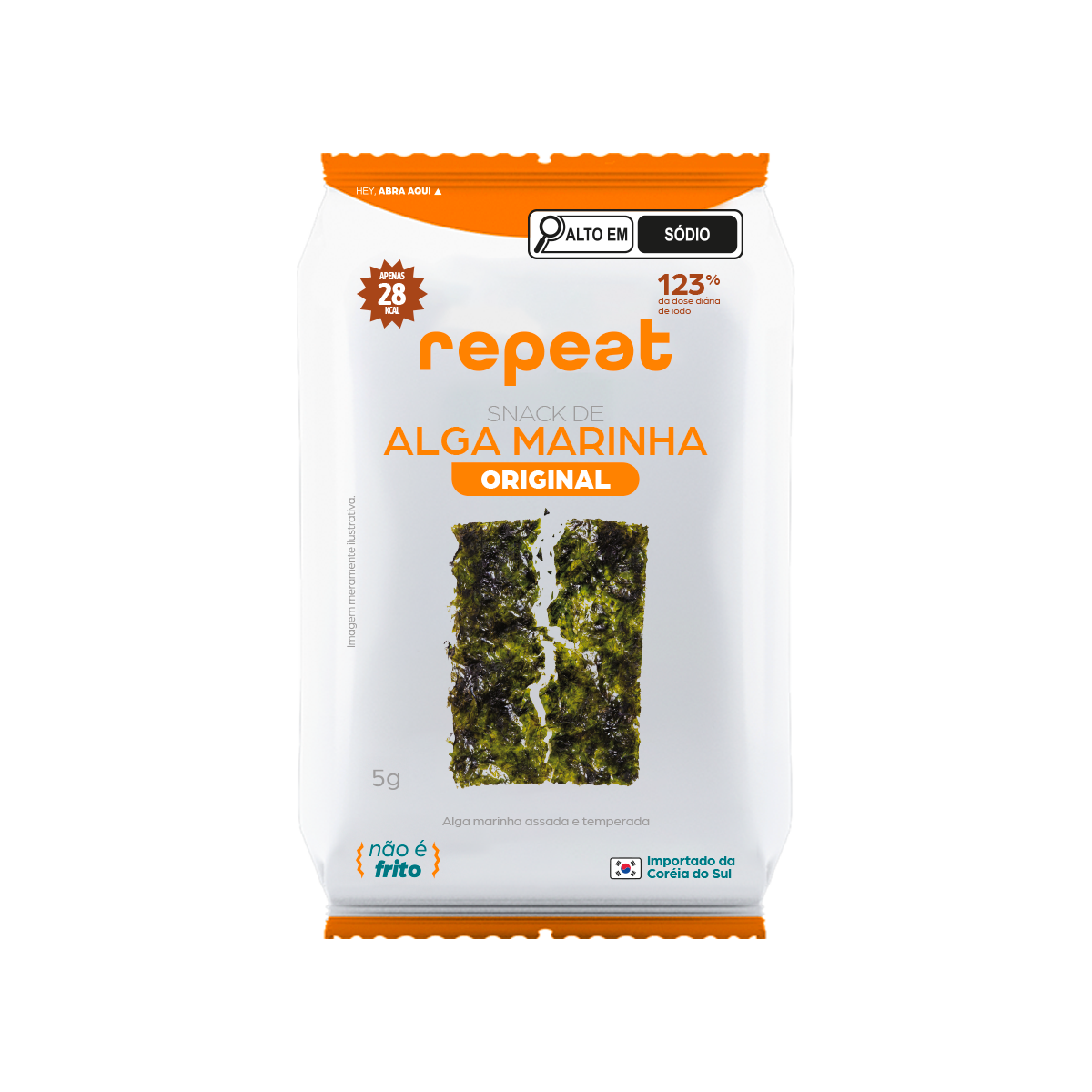 Snack Alga Marinha Tradicional