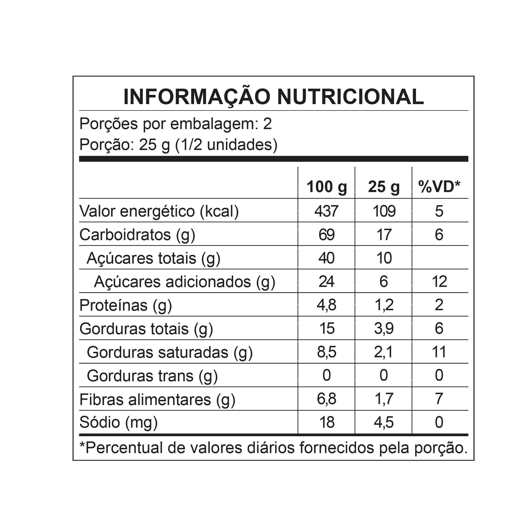 Kit 12 Crackers De Coco Com Manga