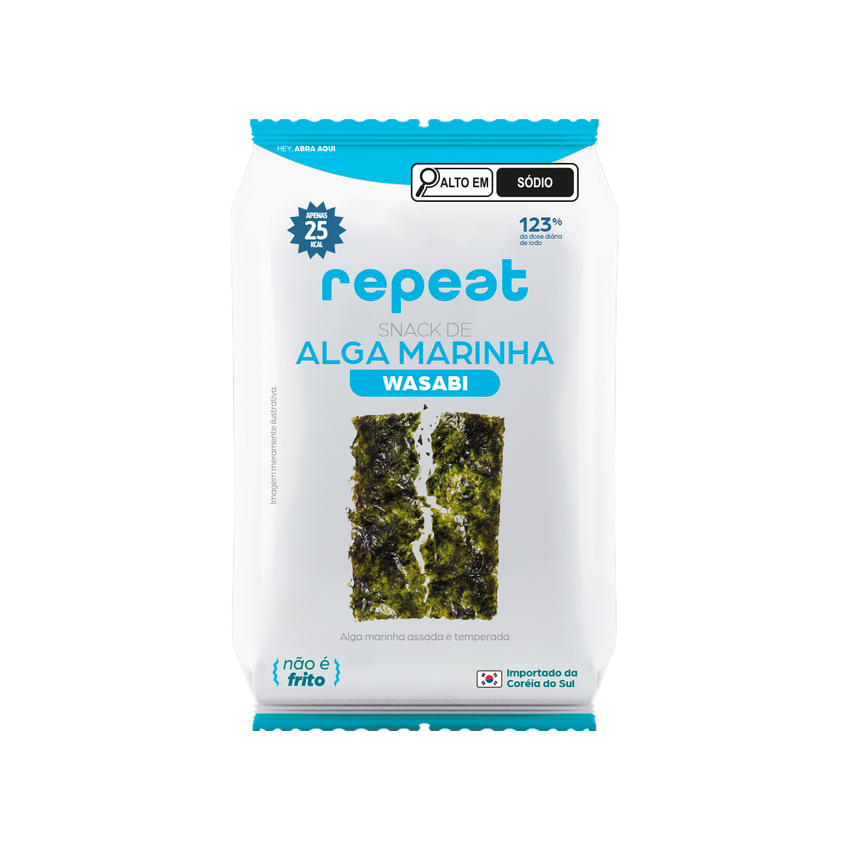 Snack Alga Marinha Wasabi