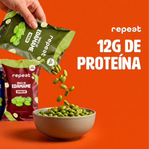 Combo 5 Sabores Snacks de Edamame Proteico